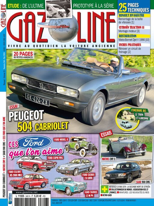 Cover image for Gazoline